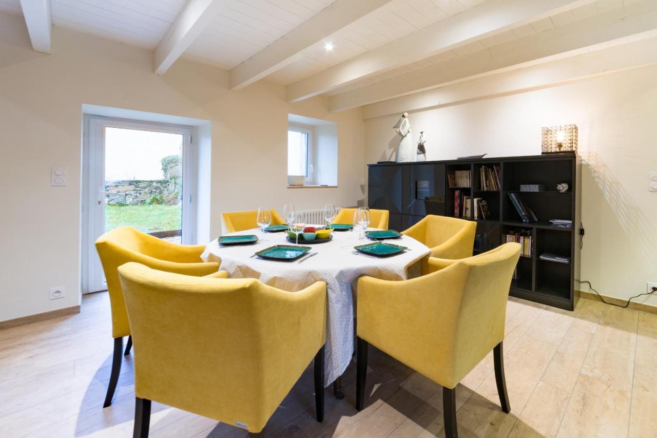 Gwel Ar Mor - Jolie Maison De Charme Renovee Proche Du Port Lanildut Exterior foto